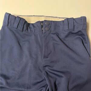 Alleson women’s softball pants. Navy blue, size medium. Good used condition.